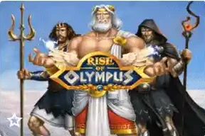 Rise of Olympus slot by Play'n GO at Golden Genie Casino — editor pick
